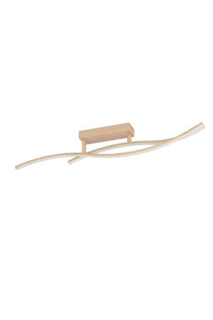 Grisolia Plafondlamp - LED - 85 cm - Bruin/Wit