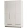 WOOOD Pure 3-deurs Hang/Legkast Splitdeur - Grenen - Dust - 215x142x60