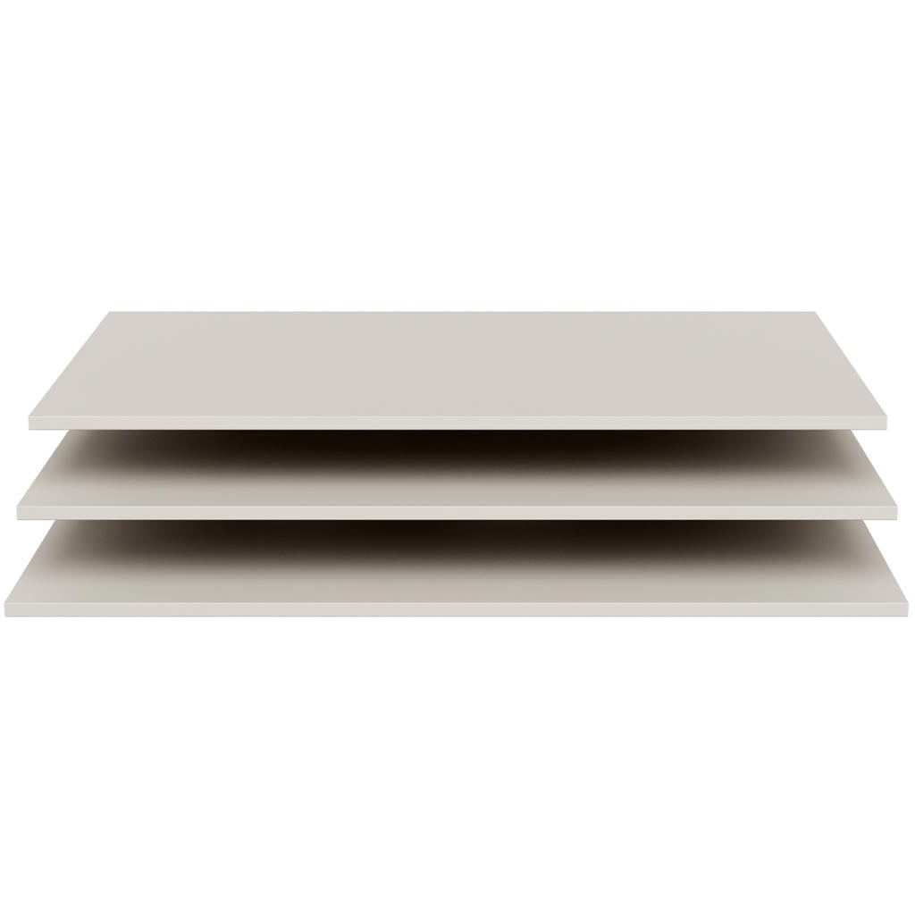 WOOOD WOOOD Pure Legplankenset tbv Gardarobekast - MDF - Dust - 76x53x92