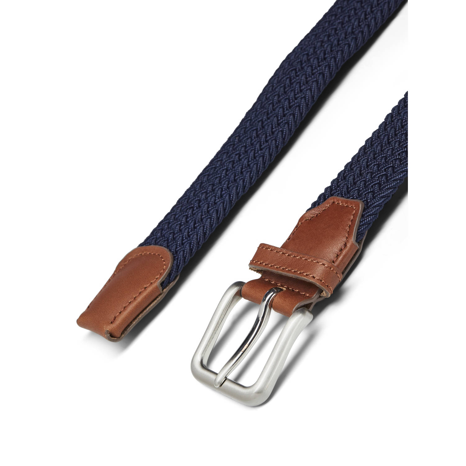 JACK & JONES PLUS SIZE riem JACSPRING donkerblauw