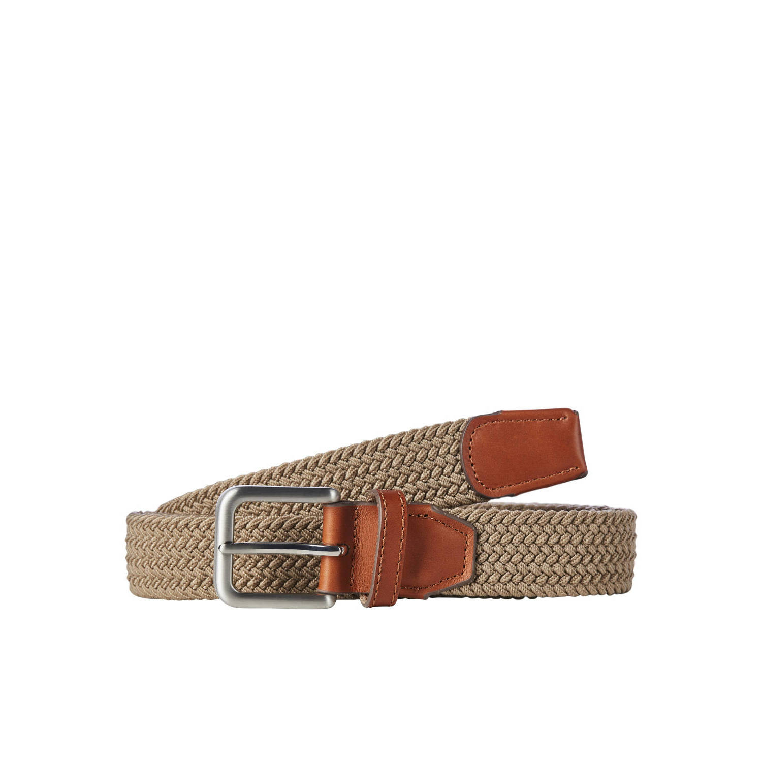 JACK & JONES PLUS SIZE riem JACSPRING bruin