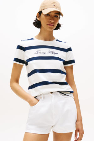 T-shirt donkerblauw