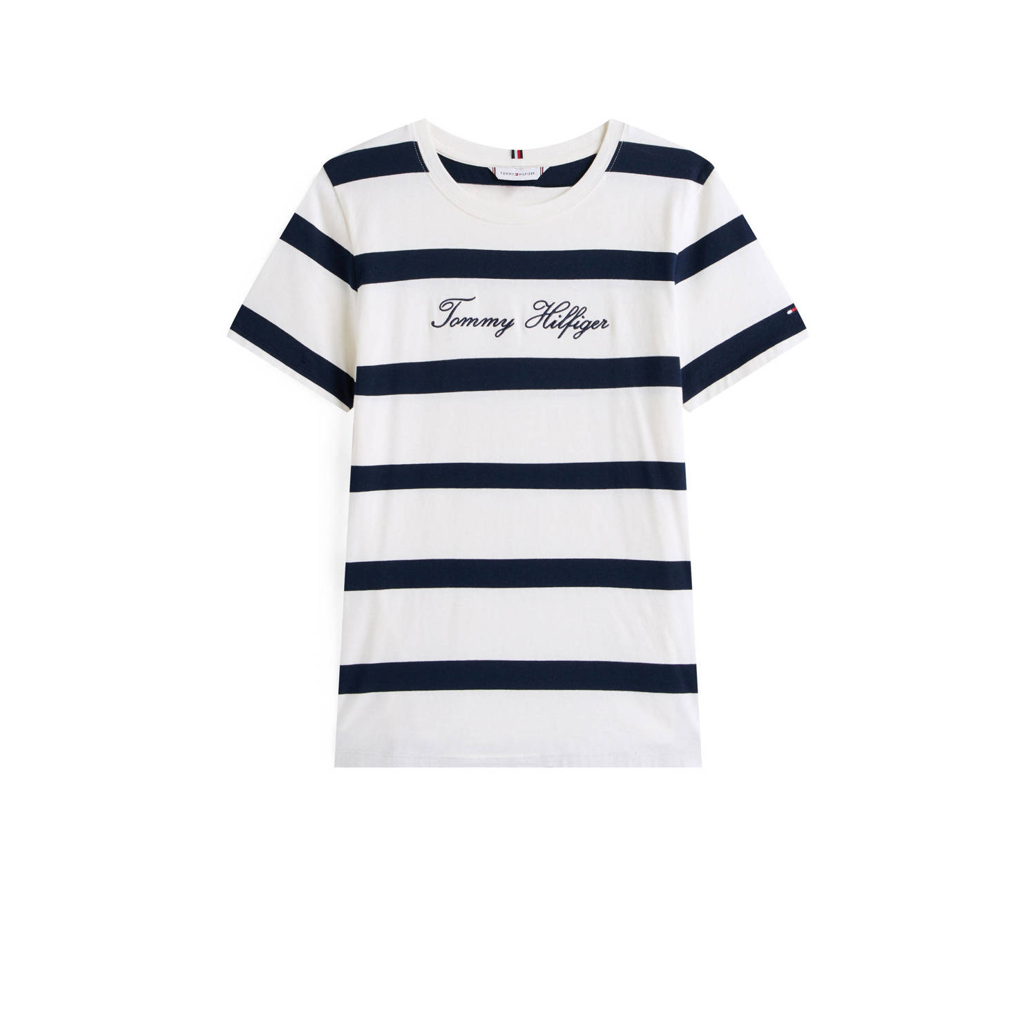 Tommy Hilfiger Regular fit T-shirt van puur katoen