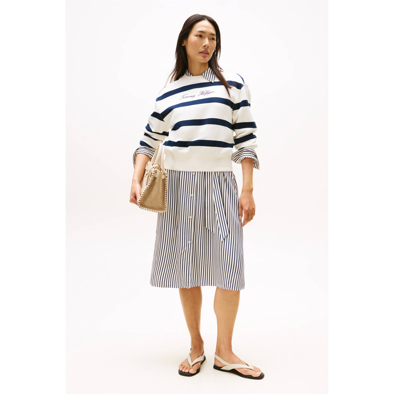 Tommy Hilfiger gebreide trui wit