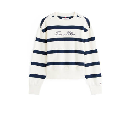 Tommy Hilfiger gebreide trui wit afbeelding