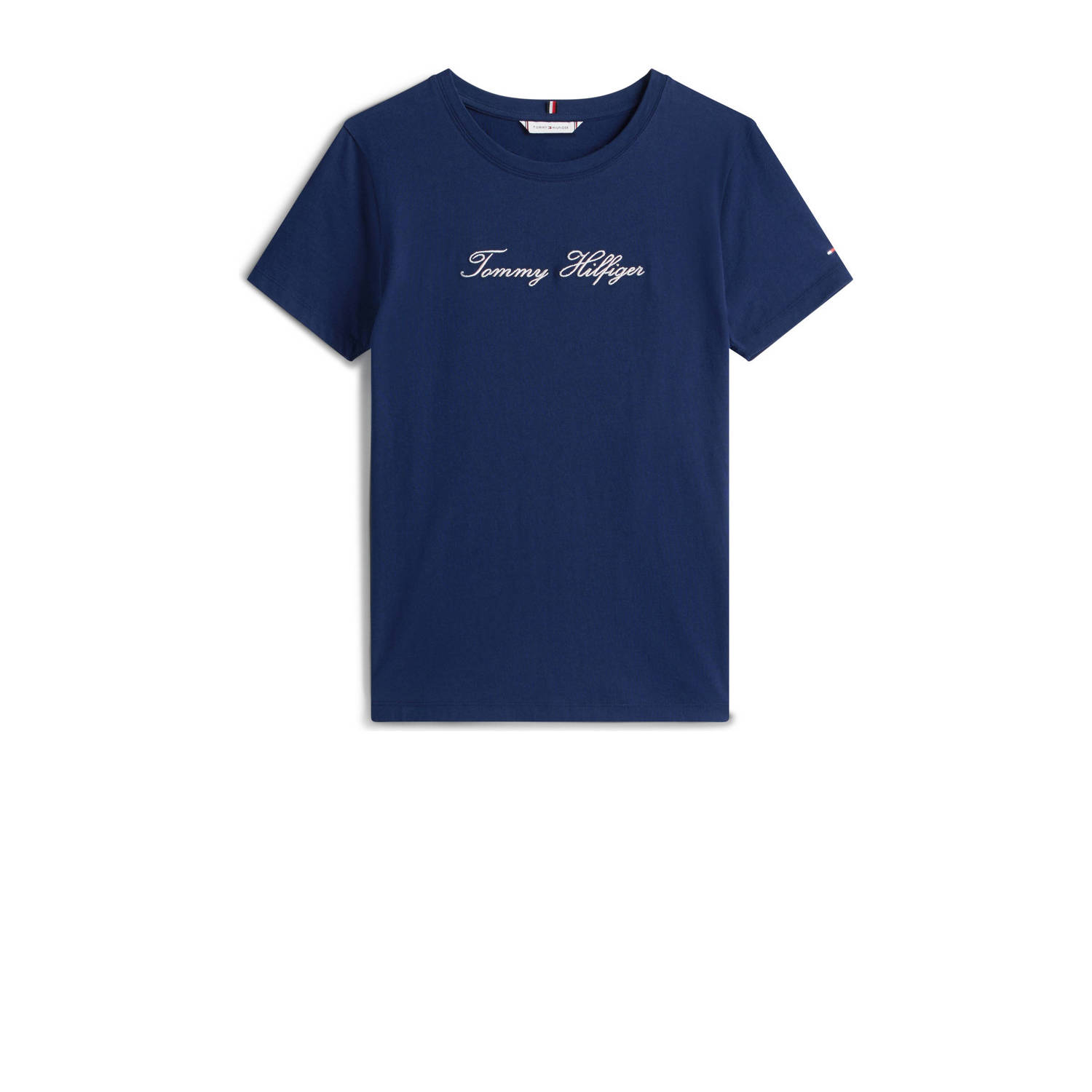 Tommy Hilfiger Regular fit T-shirt van puur katoen
