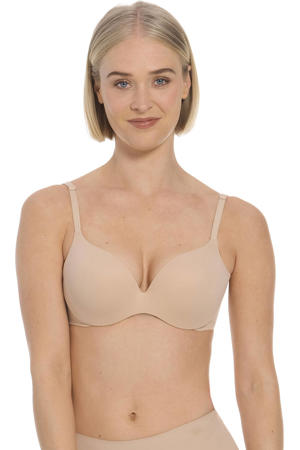 voorgevormde push-up bh beige