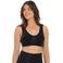 MAGIC Bodyfashion seamless voorgevormde bh top Shimmer zwart
