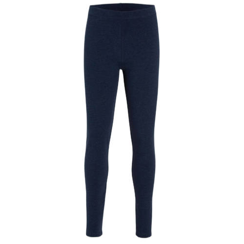 anytime fleece legging donkerblauw melange afbeelding
