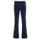 Anytime flared fleece legging donkerblauw melange