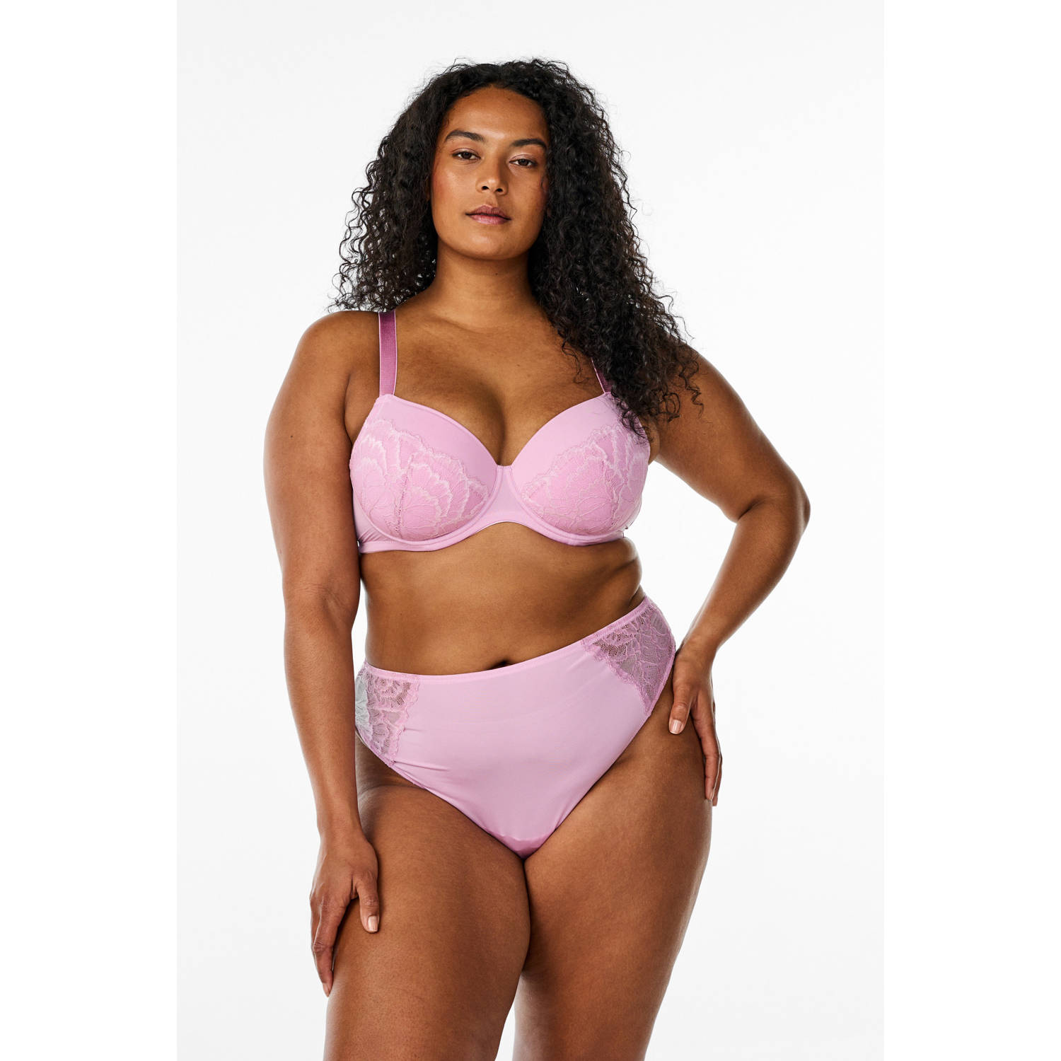 Zizzi string LNILLE roze