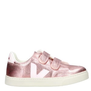 SMALL V-12 leren sneakers roze metallic