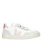 Veja leren sneakers wit/roze