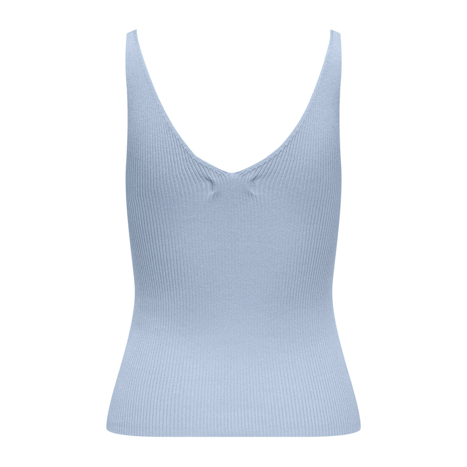 JDY top rib gebreid