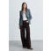 Mango high waist mom jeans donkerbruin