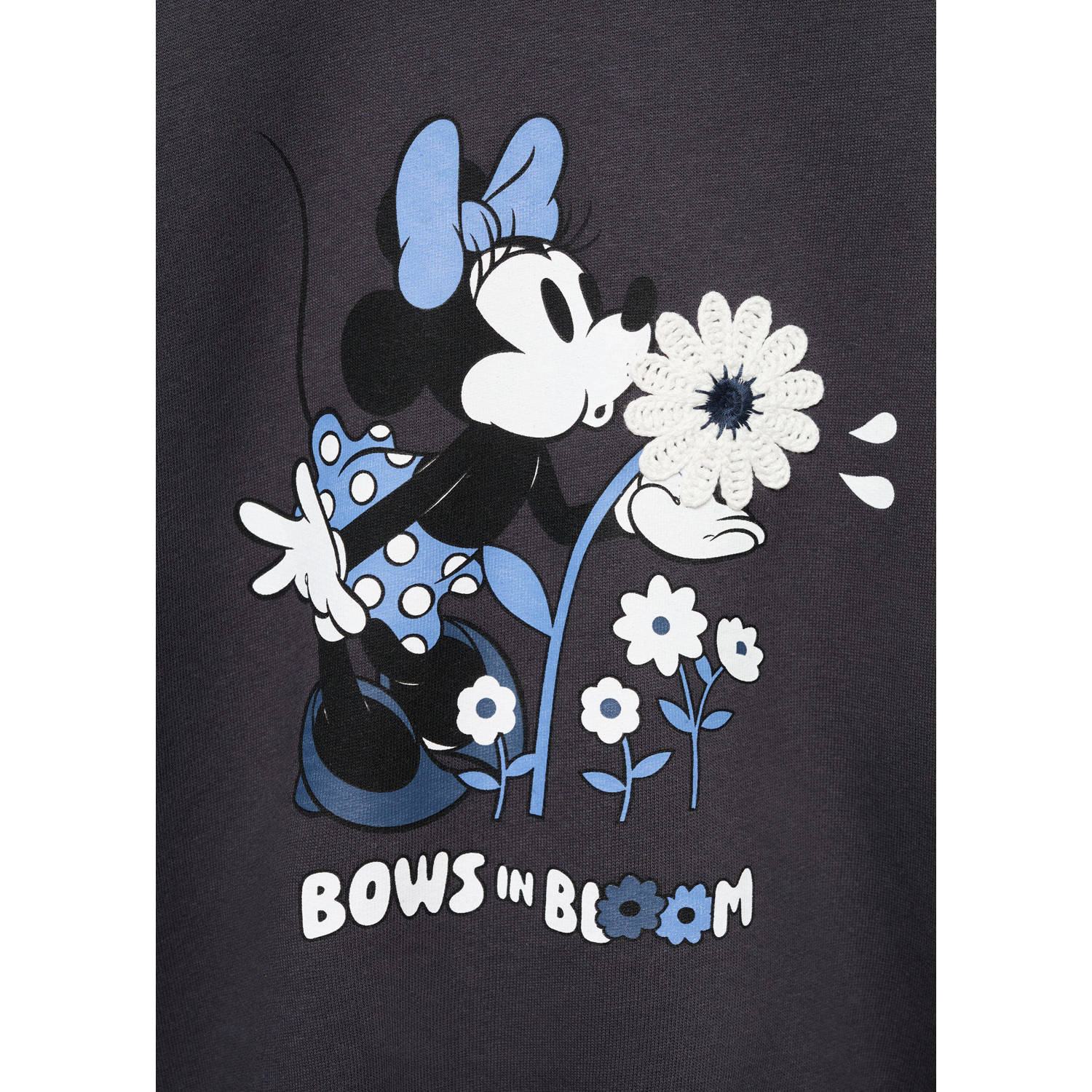 Mango Kids Minnie Mouse sweater antraciet