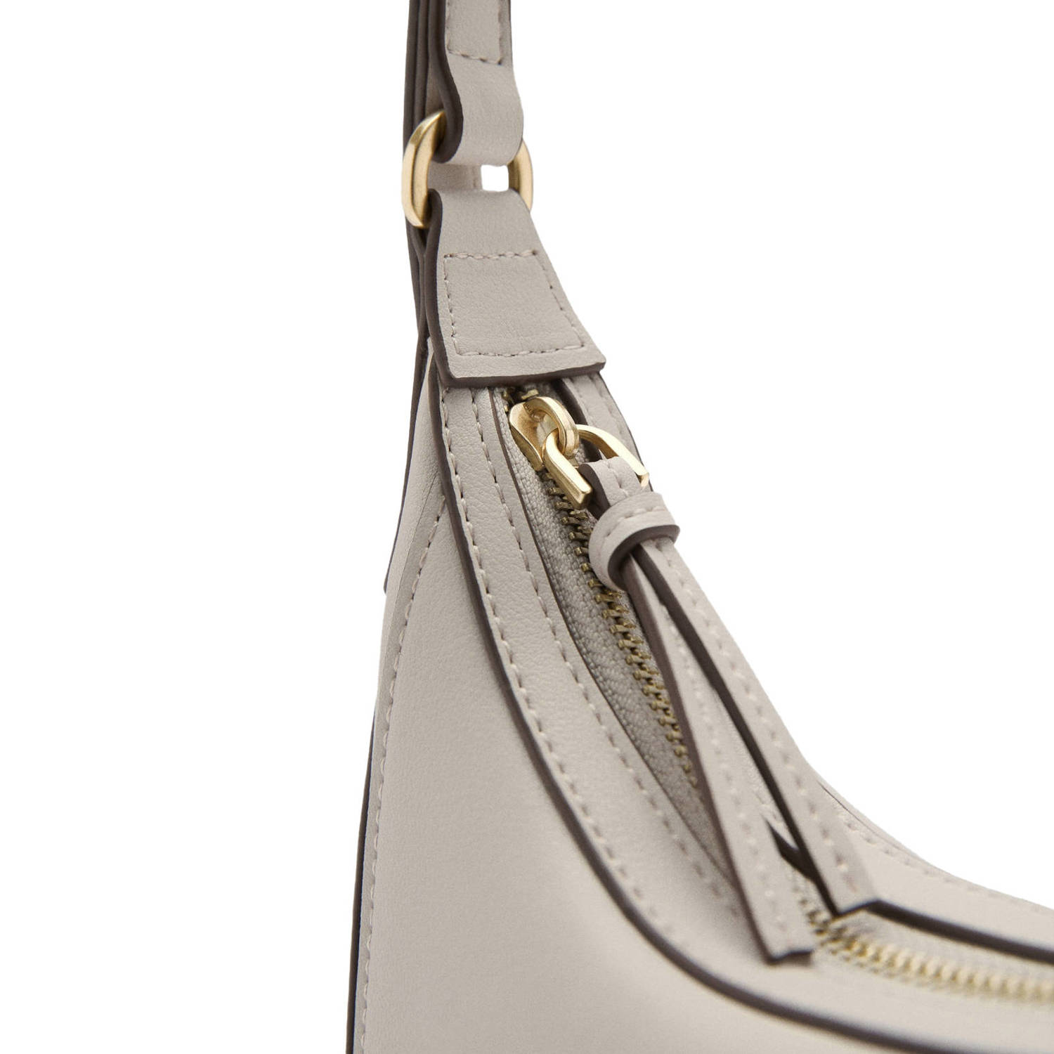 Mango crossbody tas ecru