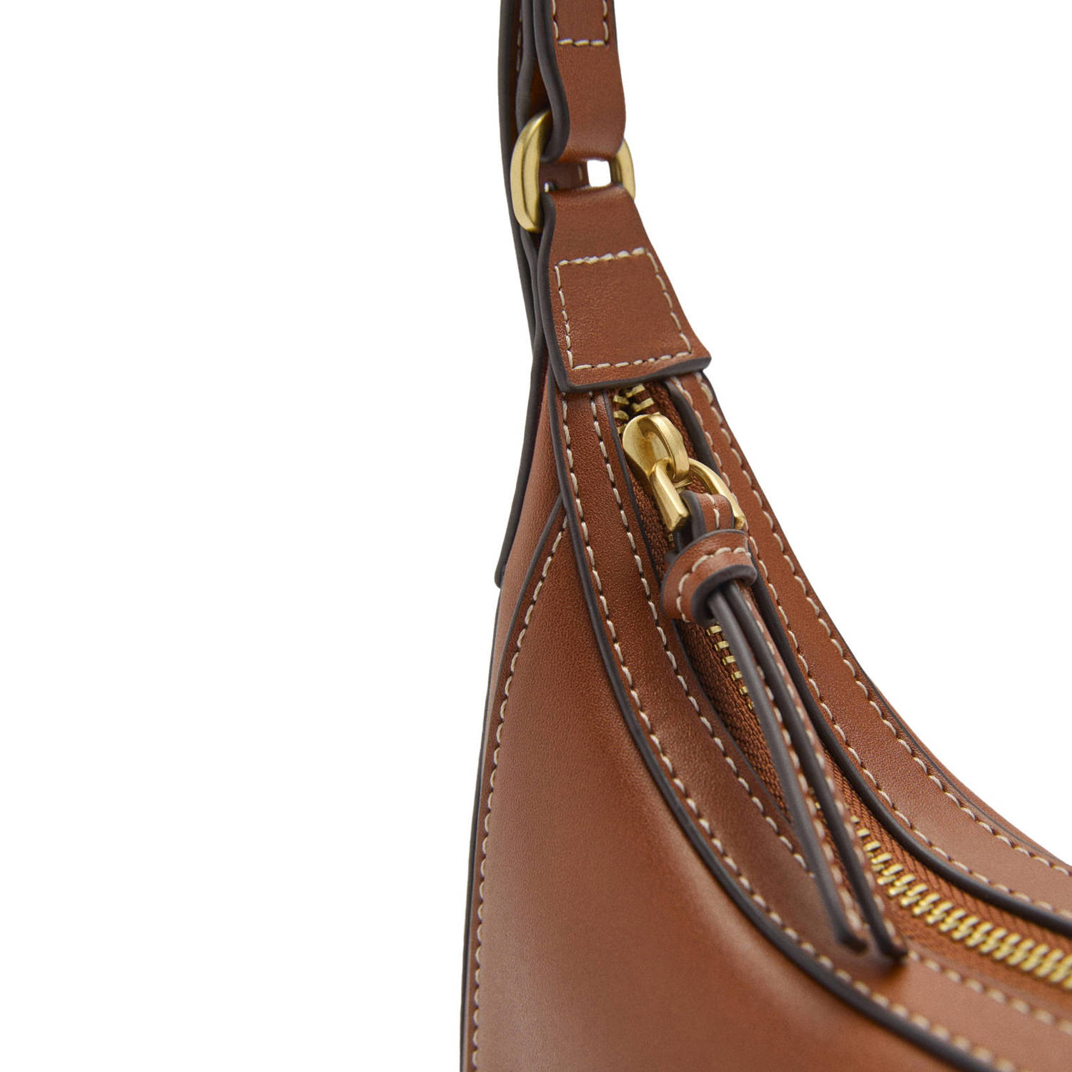 Mango crossbody tas bruin