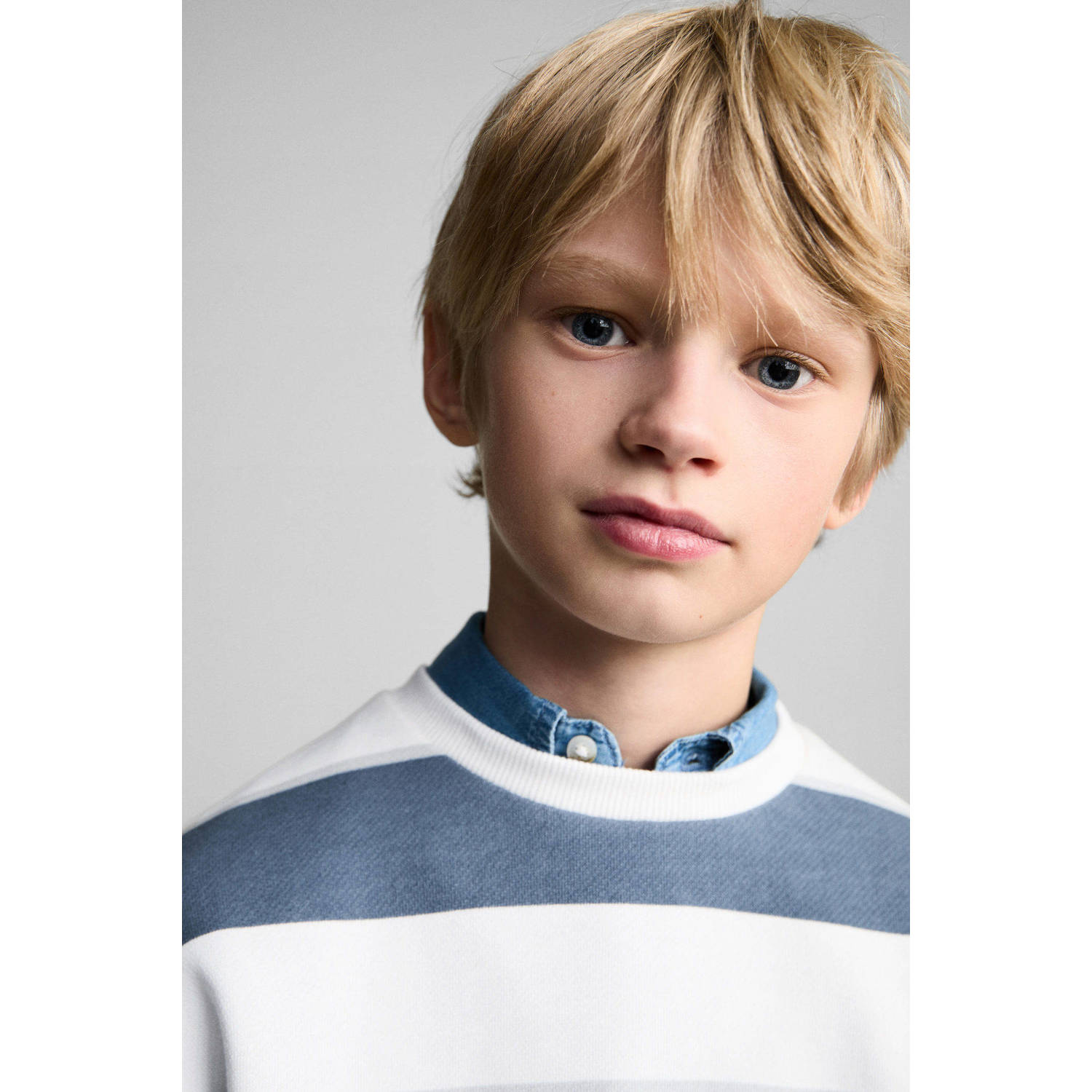 Mango Kids sweater blauw