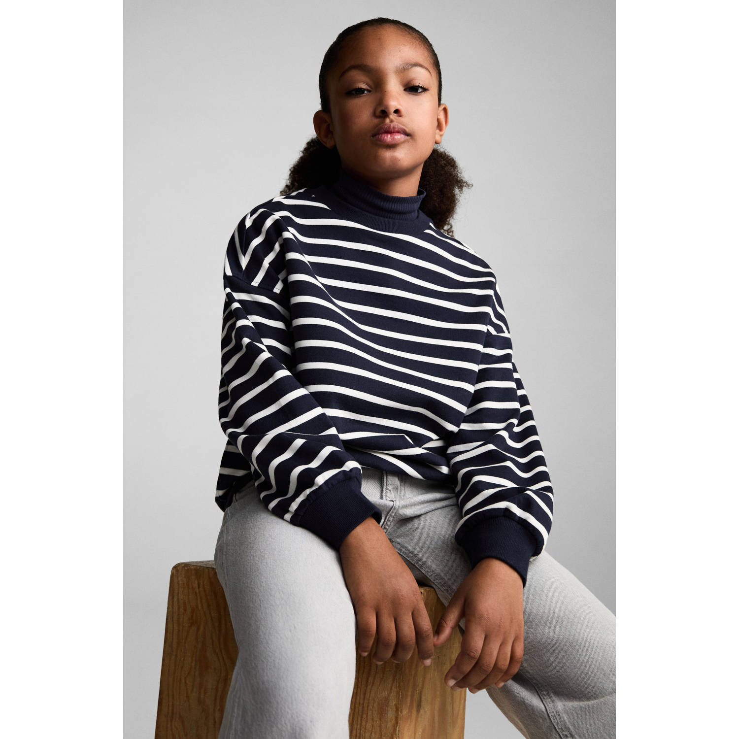 Mango Kids sweater marine