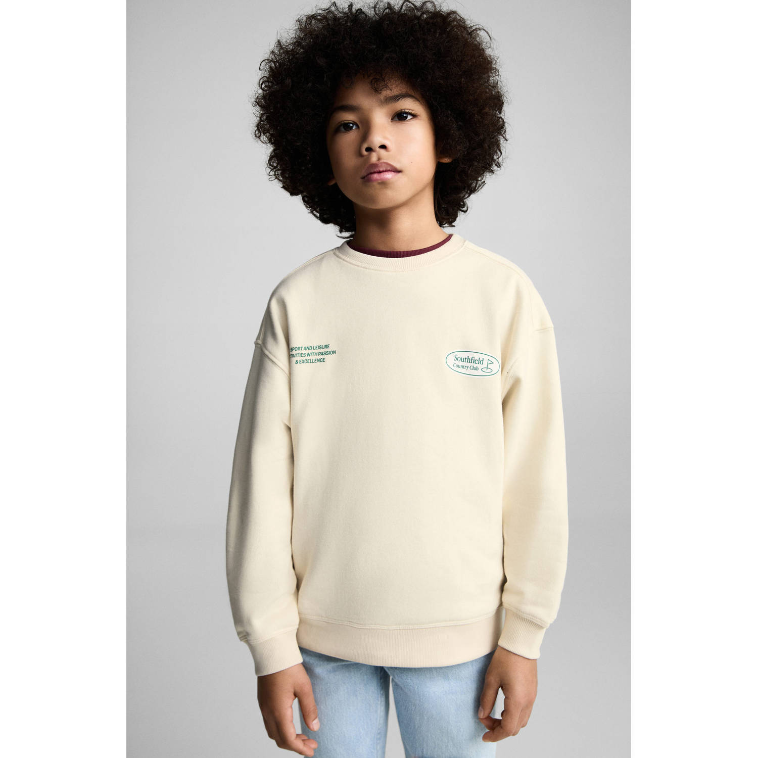 Mango Kids sweater beige