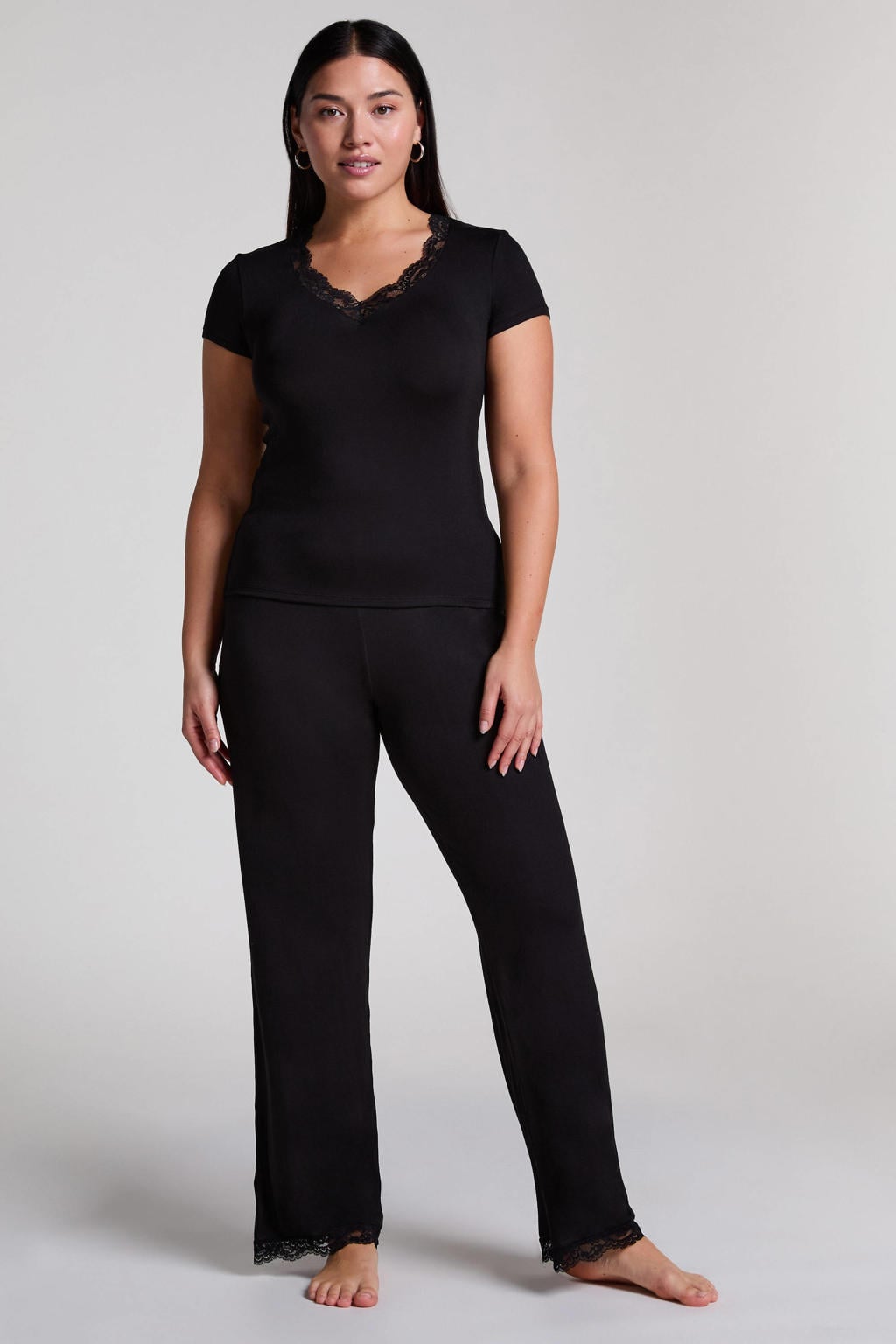Hunkemöller pyjama zwart