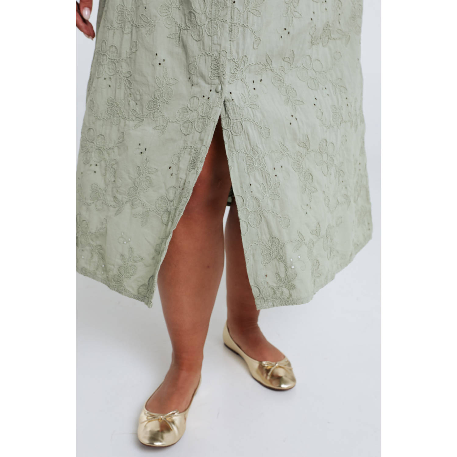 Paprika blousejurk kaki