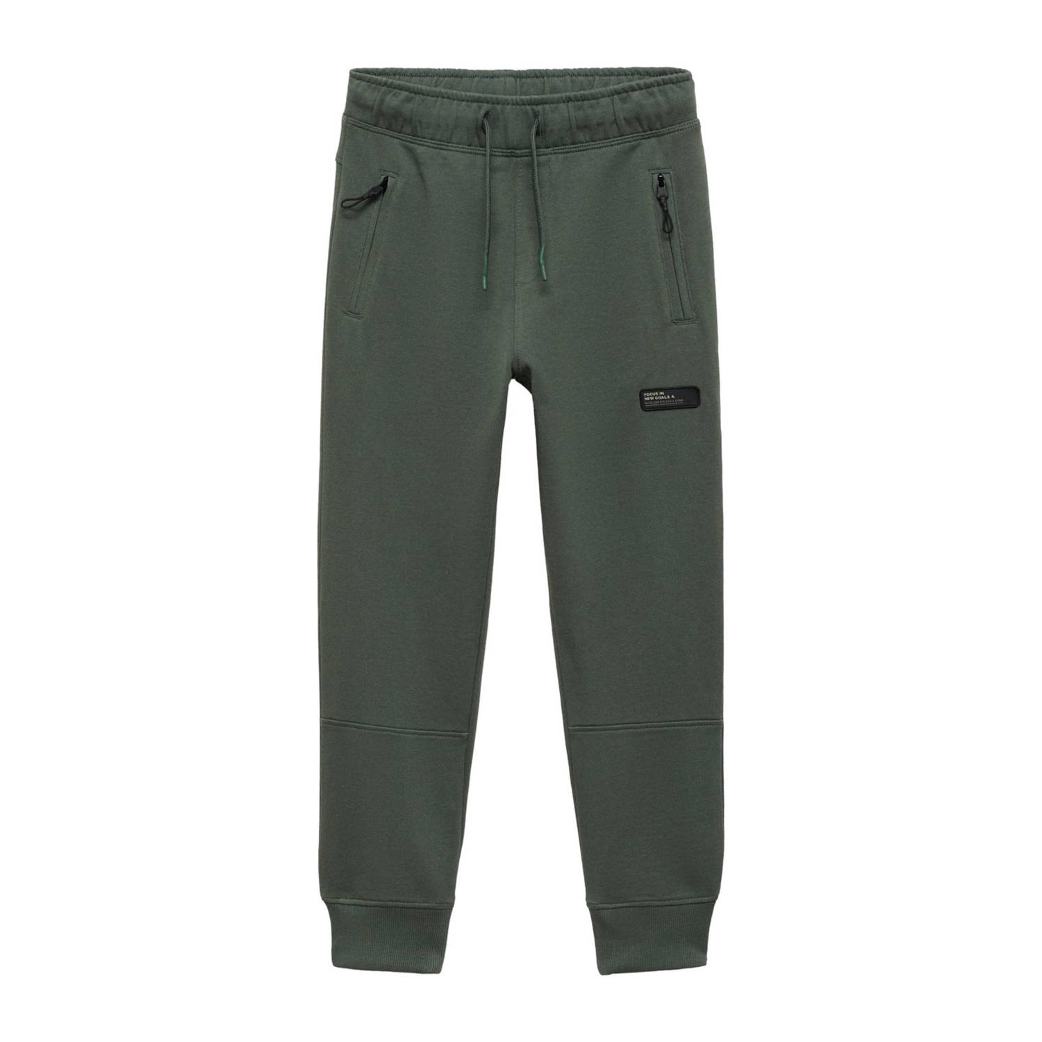 Mango Kids joggingbroek groen