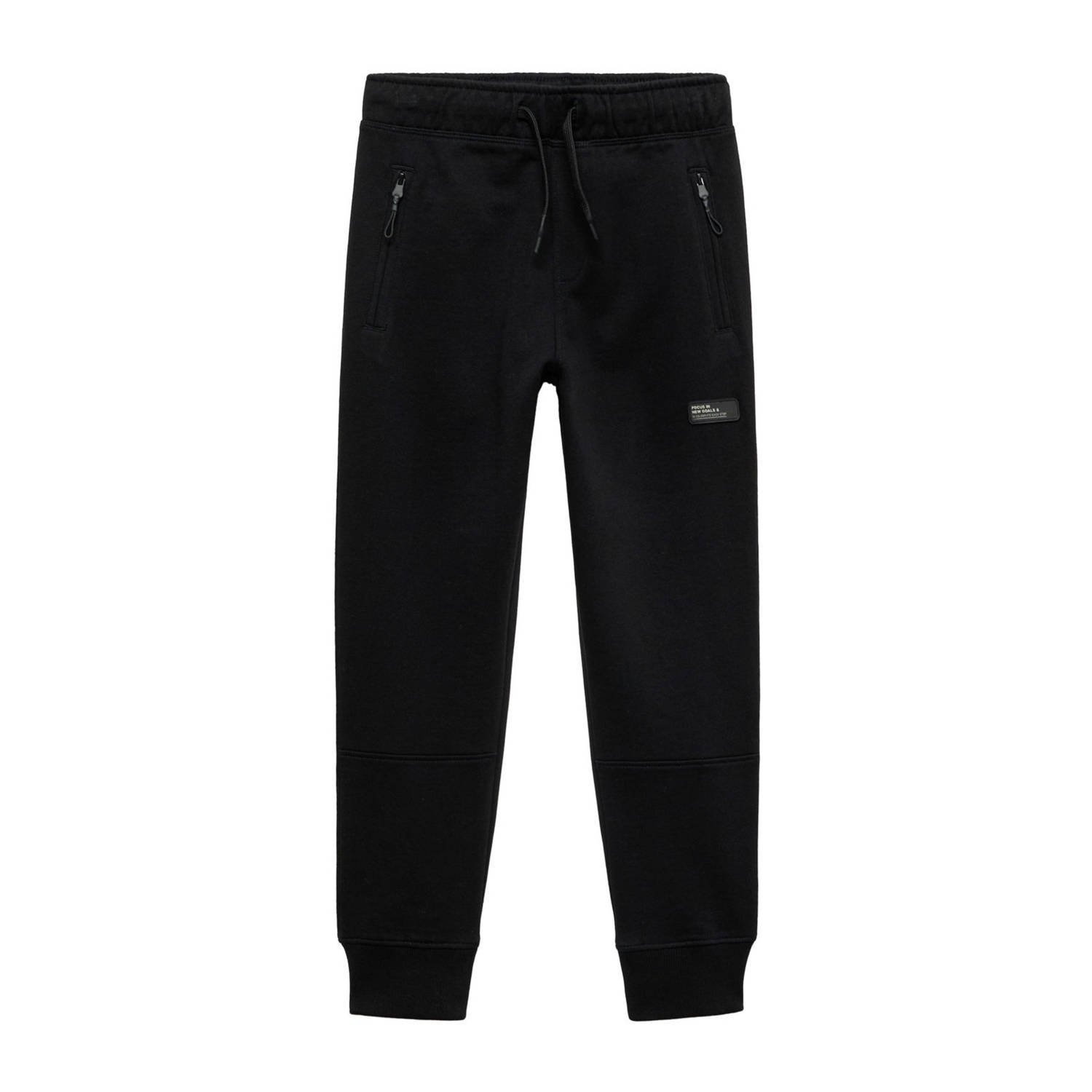 Mango Kids joggingbroek zwart