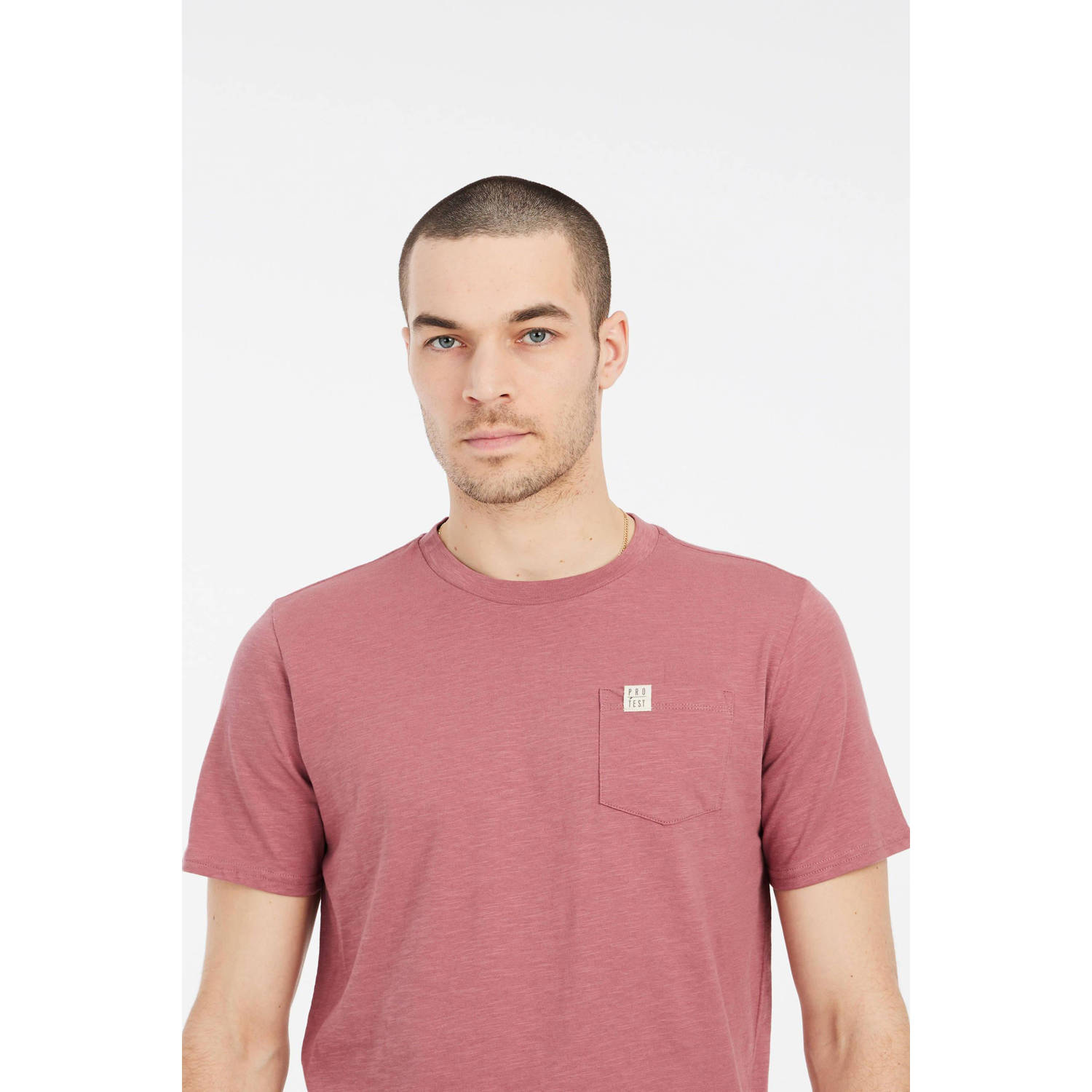 Protest T-shirt roze