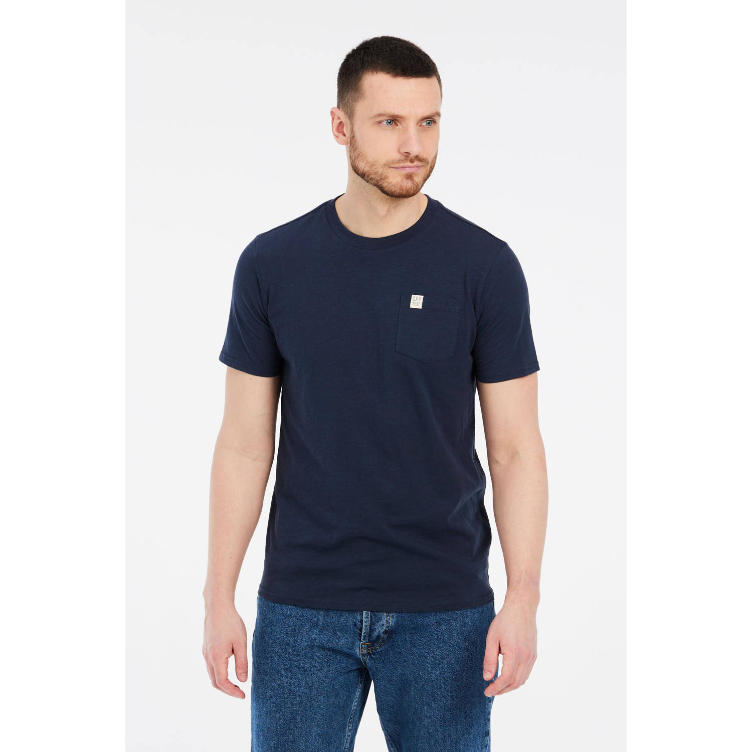 Protest T-shirt donkerblauw