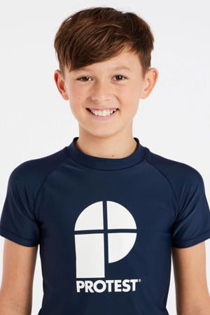 UV T-shirt PRTBERENTS JR donkerblauw