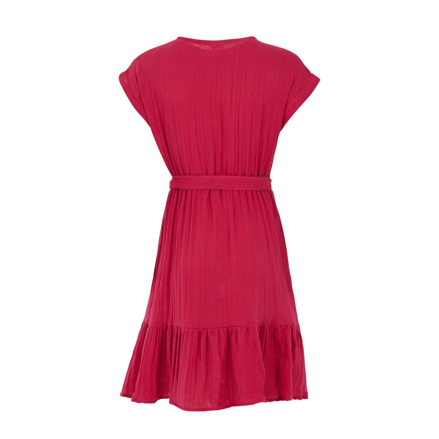 Protest midi jurk roze