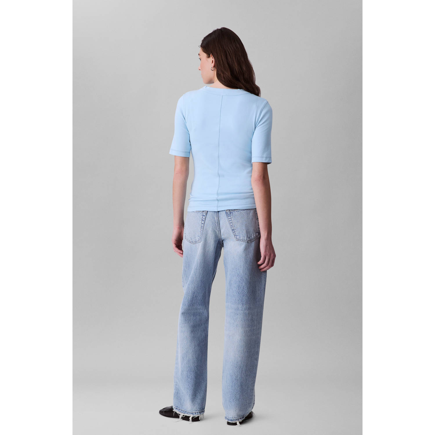 CALVIN KLEIN JEANS top blauw