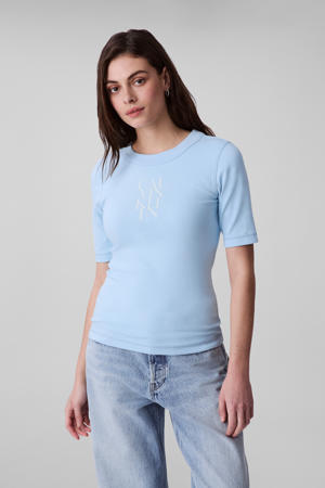 top blauw