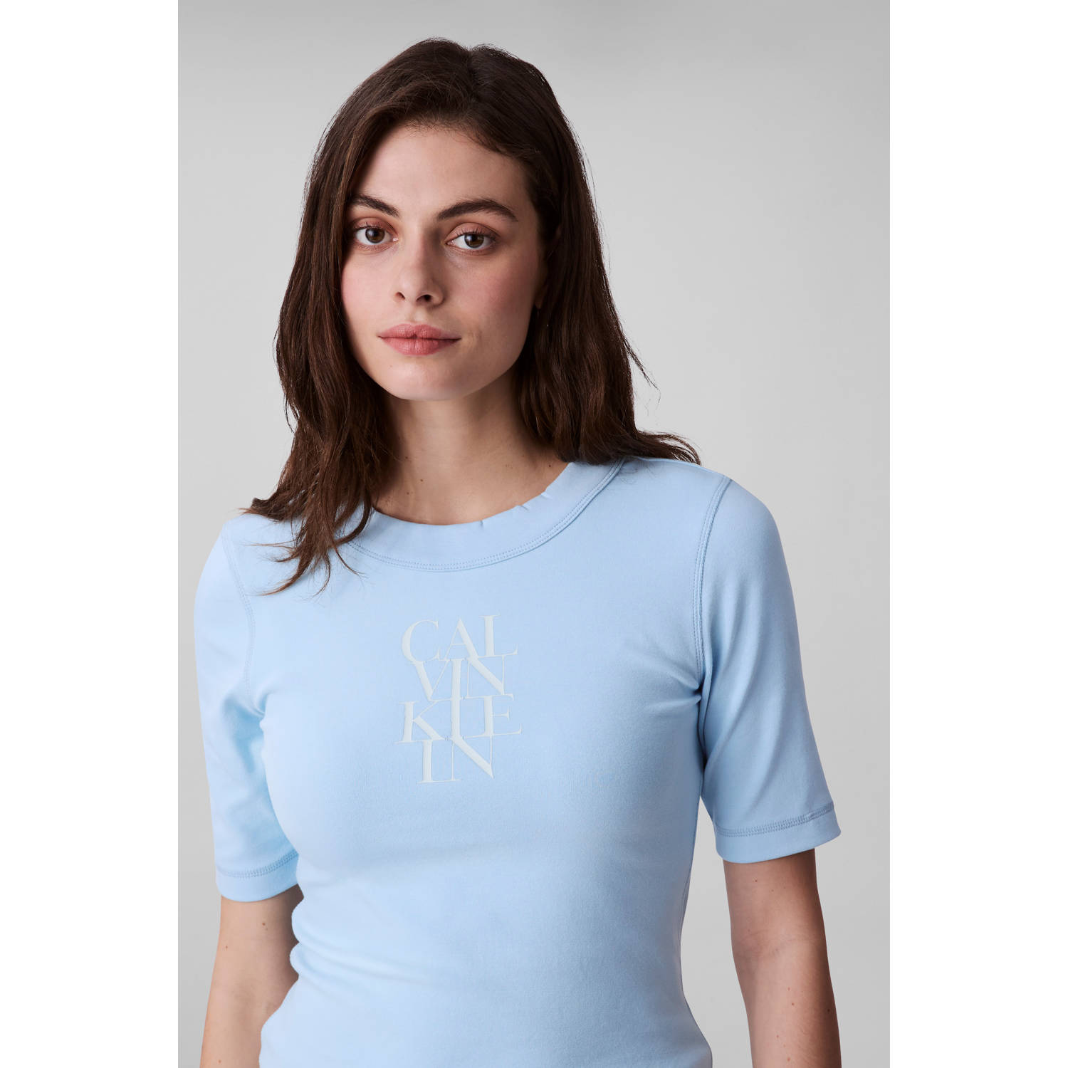 CALVIN KLEIN JEANS top blauw
