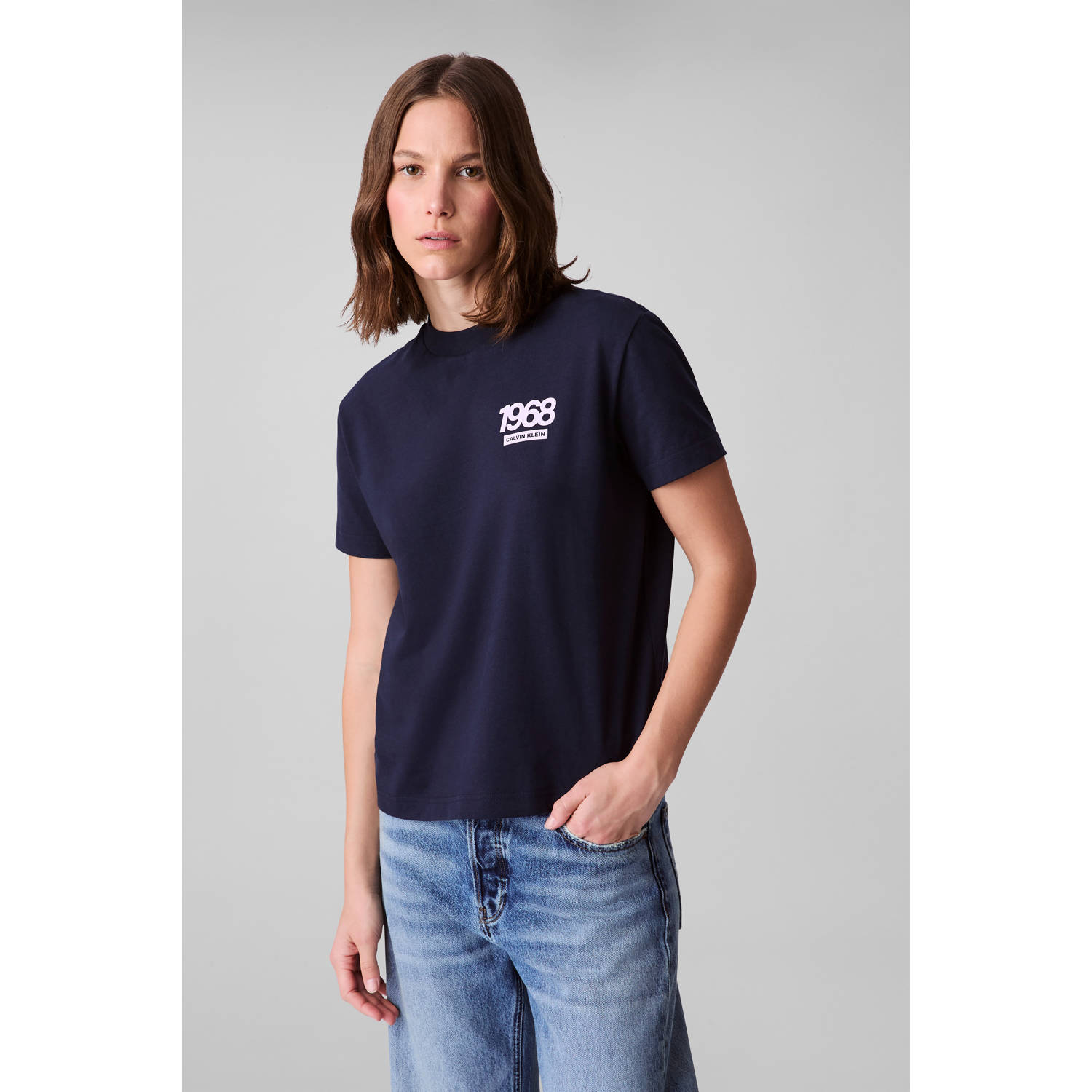 CALVIN KLEIN JEANS T-shirt marine