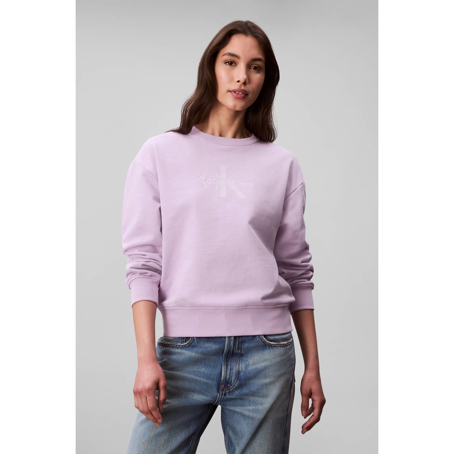 CALVIN KLEIN JEANS sweater lila