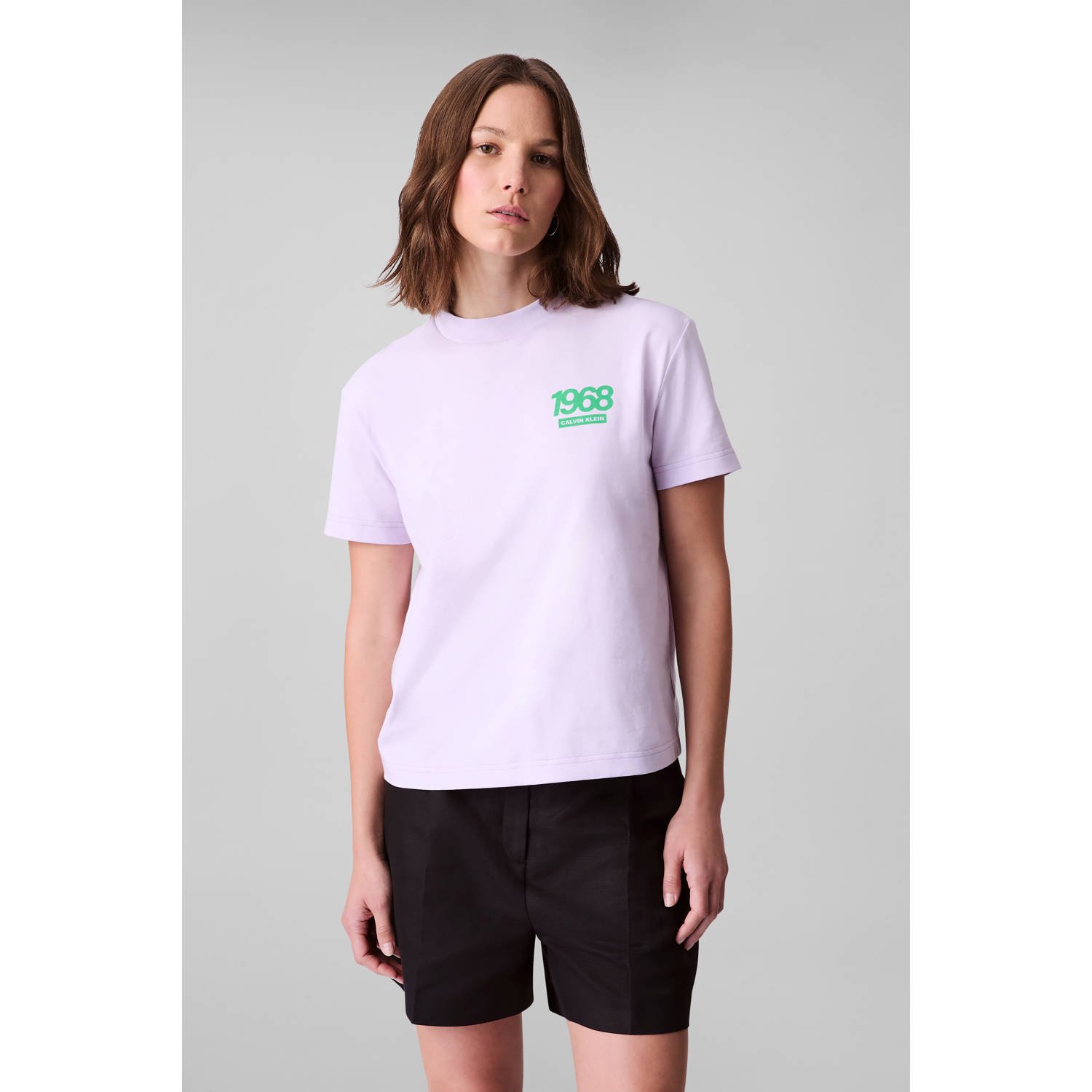 CALVIN KLEIN JEANS T-shirt lila