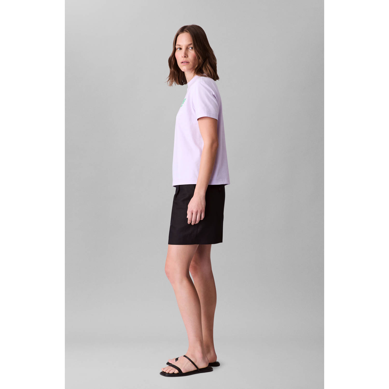 CALVIN KLEIN JEANS T-shirt lila