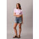CALVIN KLEIN JEANS T-shirt lichtroze