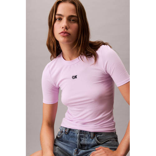 CALVIN KLEIN JEANS T-shirt lichtroze afbeelding