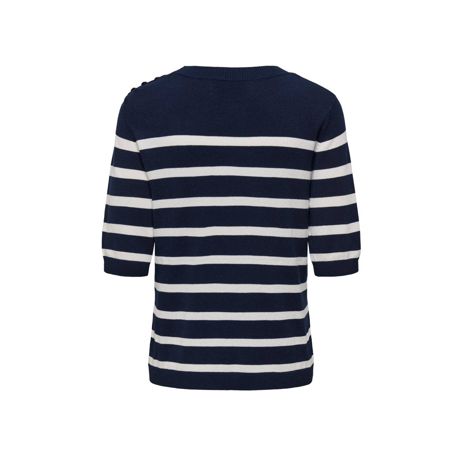 JDY gebreide trui donkerblauw