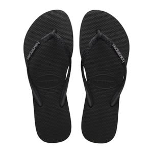 teenslippers zwart
