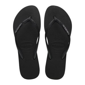 teenslippers zwart