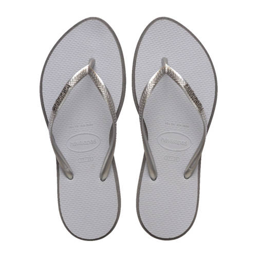 Havaianas Slim Point teenslippers staalgrijs afbeelding