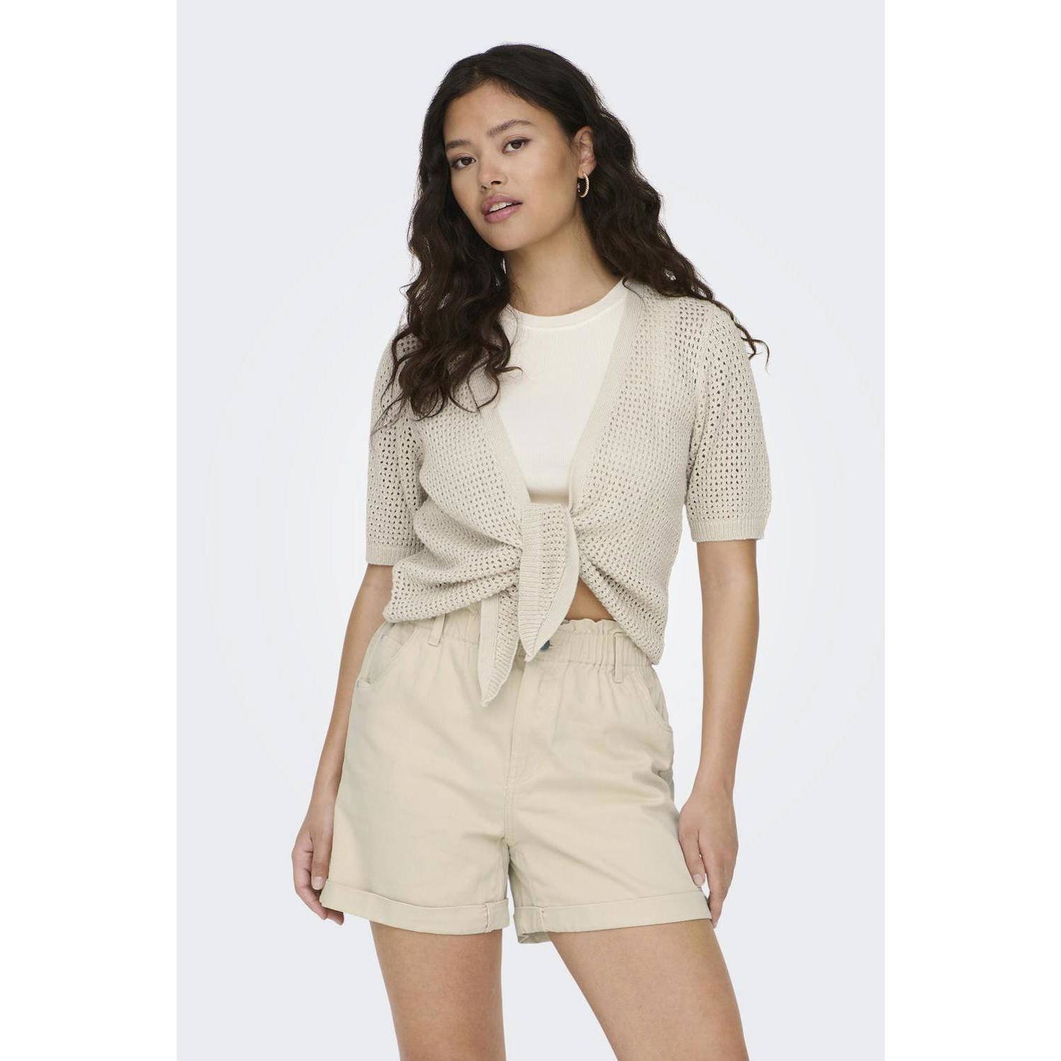 Jacqueline de Yong Cardigans Beige Dames