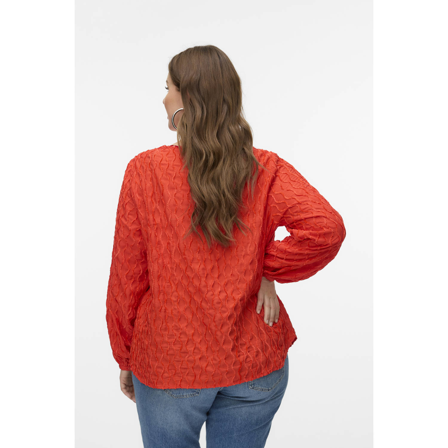 VERO MODA CURVE top rood