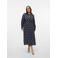 VERO MODA CURVE blousejurk donkerblauw