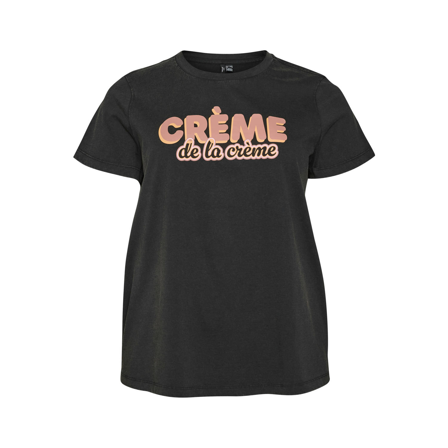 VERO MODA CURVE T-shirt zwart